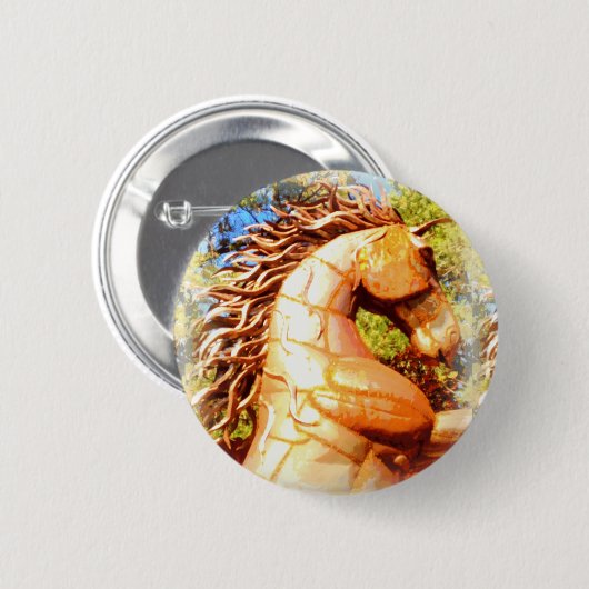 スタリオン 缶バッジ (正面&裏面)