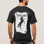 スタリオン Tシャツ (裏面)