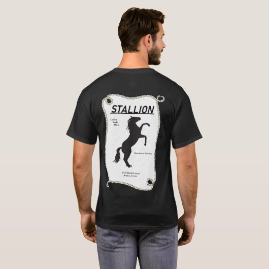 スタリオン Tシャツ (裏面フル)