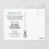 スタリースカイ感情エッセンシャル油ズ教室 ポストカード (裏面)