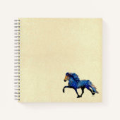 スタリーナイトアイスランドホース ノートブック (正面)