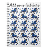 スタリーナイトアイスランドホース ノートブック (正面)