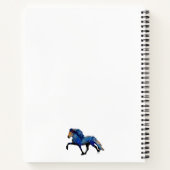 スタリーナイトアイスランドホース ノートブック (裏面)