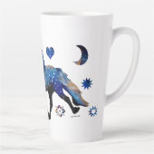 スタリーナイトカリスマのトーティングアイスランドの馬 カフェラテマグ (右)