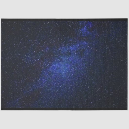 スタリーナイトスカイデコページティッシュペーパー 薄葉紙 (正面)