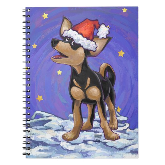 スタリーナイトフェスティバルチフアインサンタハット ノートブック (正面)