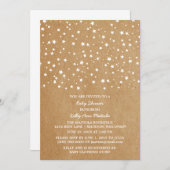 スタリーナイトベビーシャワー招待状 招待状 (正面/裏面)