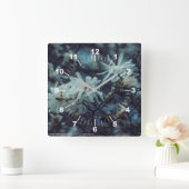 スタリーマグノリア3172 スクエア壁時計 (ホーム)