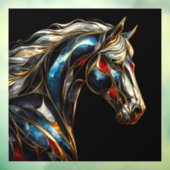 スタリ威厳のあるオンの窓が貼り付く ウィンドウサイン (シート3)