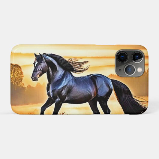 スタリ威厳のあるオン走デザイン Case-Mate iPhoneケース (裏面(横))