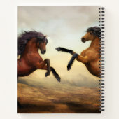 スタリ威厳のあるオン ノートブック (裏面)