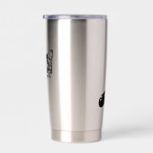 スタングロー虎猫ピーク 保温保冷タンブラー (右面)