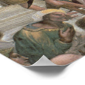 スタンザ・デラのアテネの学校 ポスター (角)