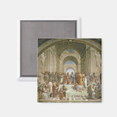 スタンザ・デラのアテネの学校 マグネット (正面/裏面)