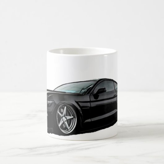 スタンス黒マスタングS550 コーヒーマグカップ (中央)