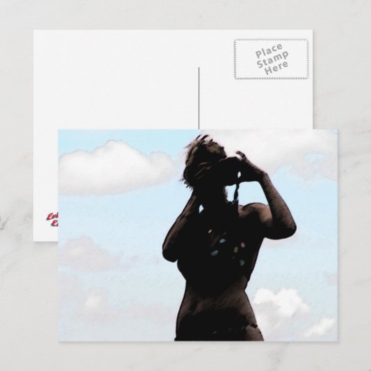 スタンス(色) ポストカード (正面/裏面)