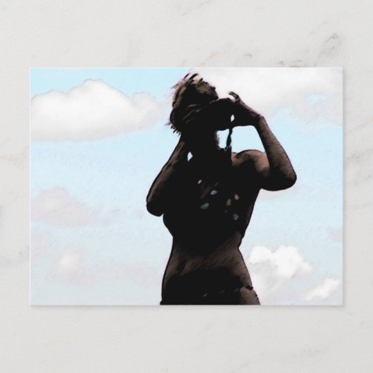 スタンス（色） ポストカード (正面)