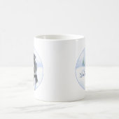 スタンダードシュナウザーノエル コーヒーマグカップ (中央)