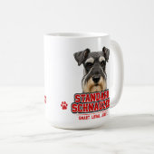 🐾 スタンダードシュナウザー愛好家の誇り 🐾 コーヒーマグカップ (正面右)