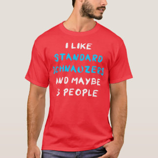 スタンダードシュナウザー Tシャツ