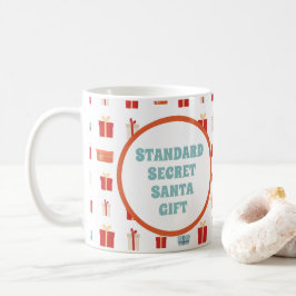 スタンダードシークレットサンタギフト コーヒーマグカップ
