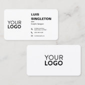 スタンダードセミグロス 名刺 (正面/裏面)