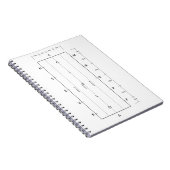 スタンダードドレッセージアリーナテンプレート馬競技会 ノートブック (右側)