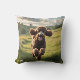 スタンダードプードルエレガント装飾用クッション クッション