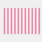 スタンダードプードルピンクドッグラッピング紙セット ラッピングペーパーシート (正面3)