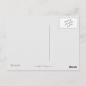 スタンダードプードルブラックパ絵画ティの曲 – Dog Art ポストカード (裏面)