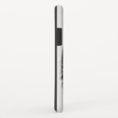 スタンダードプードルブラックパ絵画ティの曲 – Dog Art Case-Mate iPhoneケース (裏面/右)