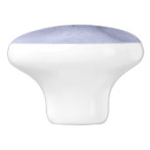 スタンダードプードル絵画ホワイトの – オリジナルドッグアート セラミックノブ (側面)