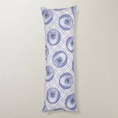 スタンダードポ絵を描ードルズホワイトオリジナルドッグアート ボディピロー (裏面 (縦))