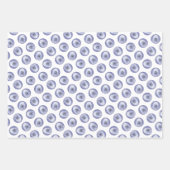 スタンダードポ絵を描ードルズホワイトオリジナルドッグアート ラッピングペーパーシート (正面2)