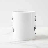 スタンダードマグ - ダーク＆ビター ジャンボコーヒーマグカップ (正面)