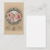 スタンダードロータリー汚れ春ヴィンテージ 名刺 (正面/裏面)