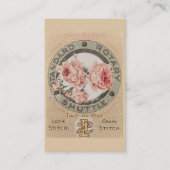 スタンダードロータリー汚れ春ヴィンテージ 名刺 (正面)