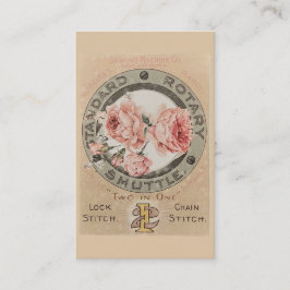 スタンダードロータリー汚れ春ヴィンテージ 名刺