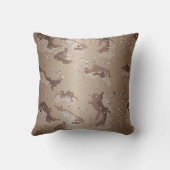 スタンダード砂漠迷彩柄 クッション (裏面)