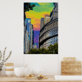 スタンダード・オイル・ビル ニューヨーク市 アメリカ ポスター (キッチン)