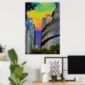 スタンダード・オイル・ビル ニューヨーク市 アメリカ ポスター (ホームオフィス)