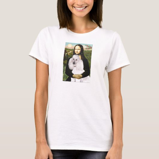 スタンダード・プードル・モナ Tシャツ (正面)
