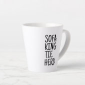 スタンダード ラテ マグ - Sofa King Tie Herd (右アングル)