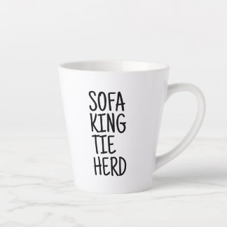 スタンダード ラテ マグ - Sofa King Tie Herd