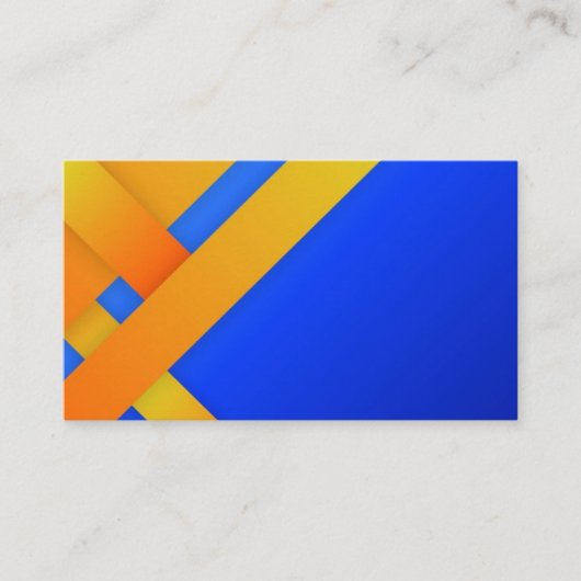 スタンダード(3.5" x 2.0")のビジネスカード 名刺 (正面)