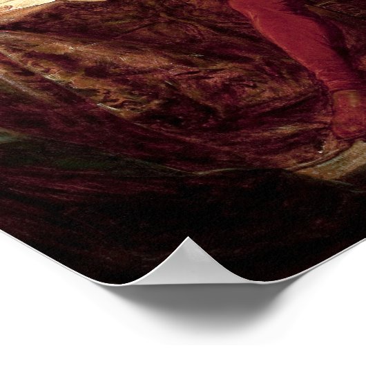 スタンチ絵を描ェクのポーランド人作家ヤン・マテイコ ポスター (角)