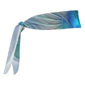 スタンディングオベーション、抽象芸術ブルーターコイズフラクタル タイヘッドバンド (回転270)