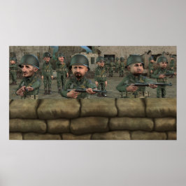 スタンディングガード – 小さなポスター ポスター