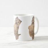 スタンディングケアンテリア コーヒーマグカップ (正面右)