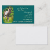 スタンディングダートモアポニーフォール名刺 名刺 (正面/裏面)